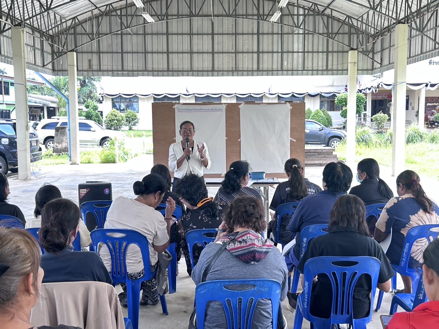 🌈พช.เขาชัยสน ดำเนินงานโครงการส่งเสริมและพัฒนาอาชีพตามแนวทางสัมมาชีพชุมชน
