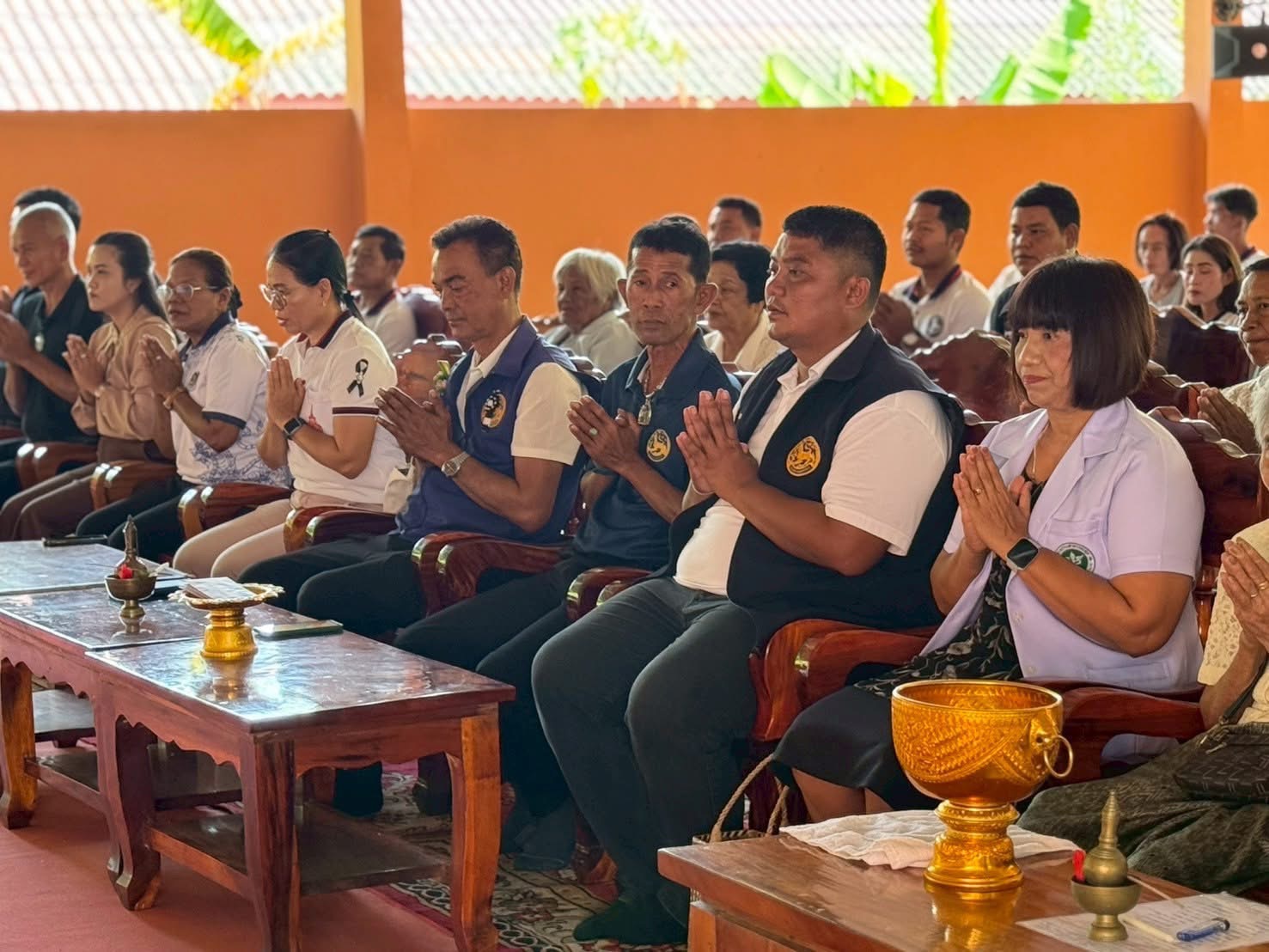 ⚜️พช.เขาชัยสน ร่วมโครงการหิ้วปิ่นโตไปวัดในวันธรรมสวนะ