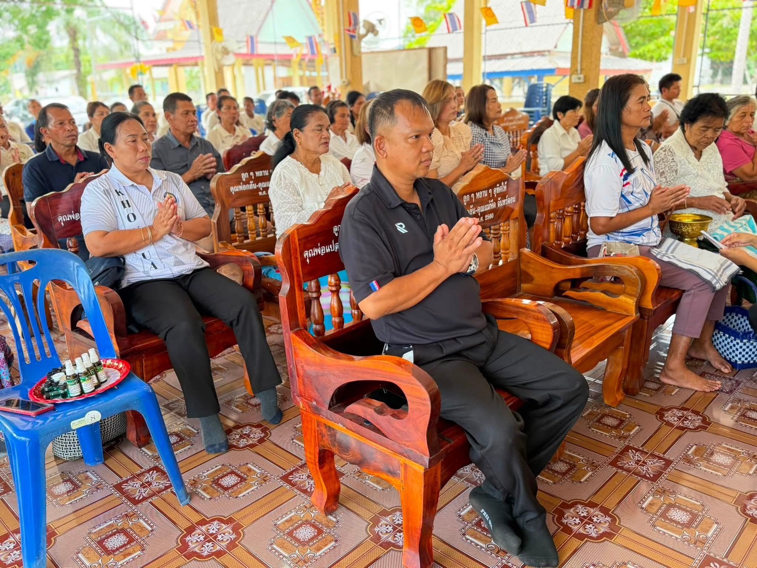 📣 พช.เขาชัยสน ร่วมกิจกรรมหิ้วปิ่นโตเข้าวัดฟังธรรมในวันธรรมสวนะ 
